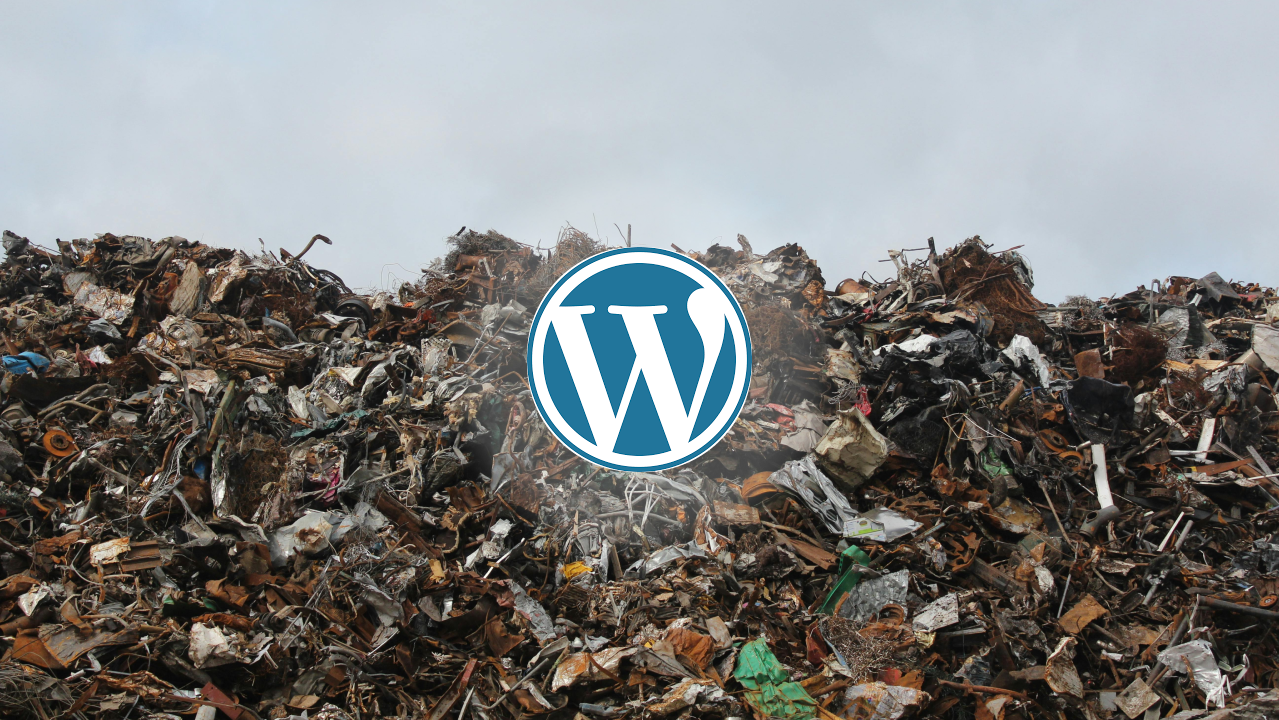 Why we Don't Recommend WordPress